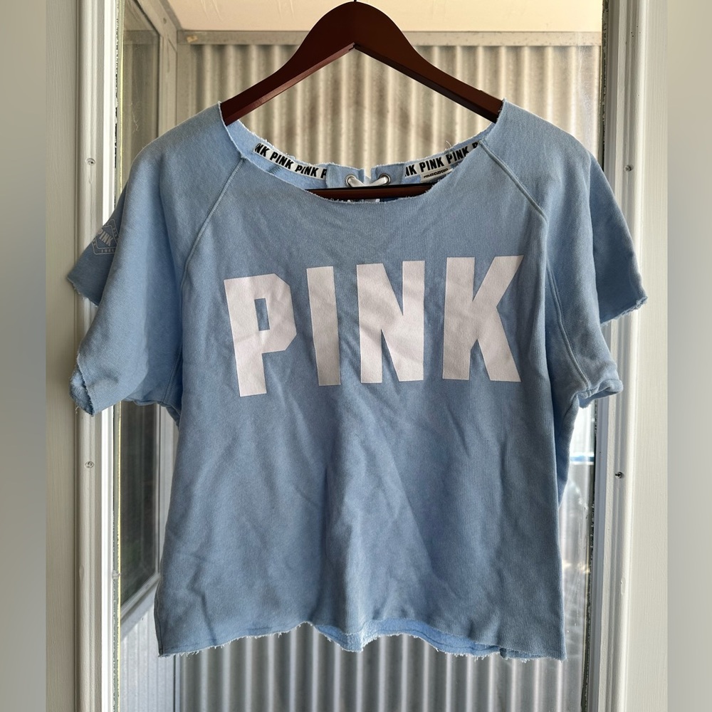 Victoria’s Secret PINK, Women’s Shirt, Size Medium, Tie Up Back